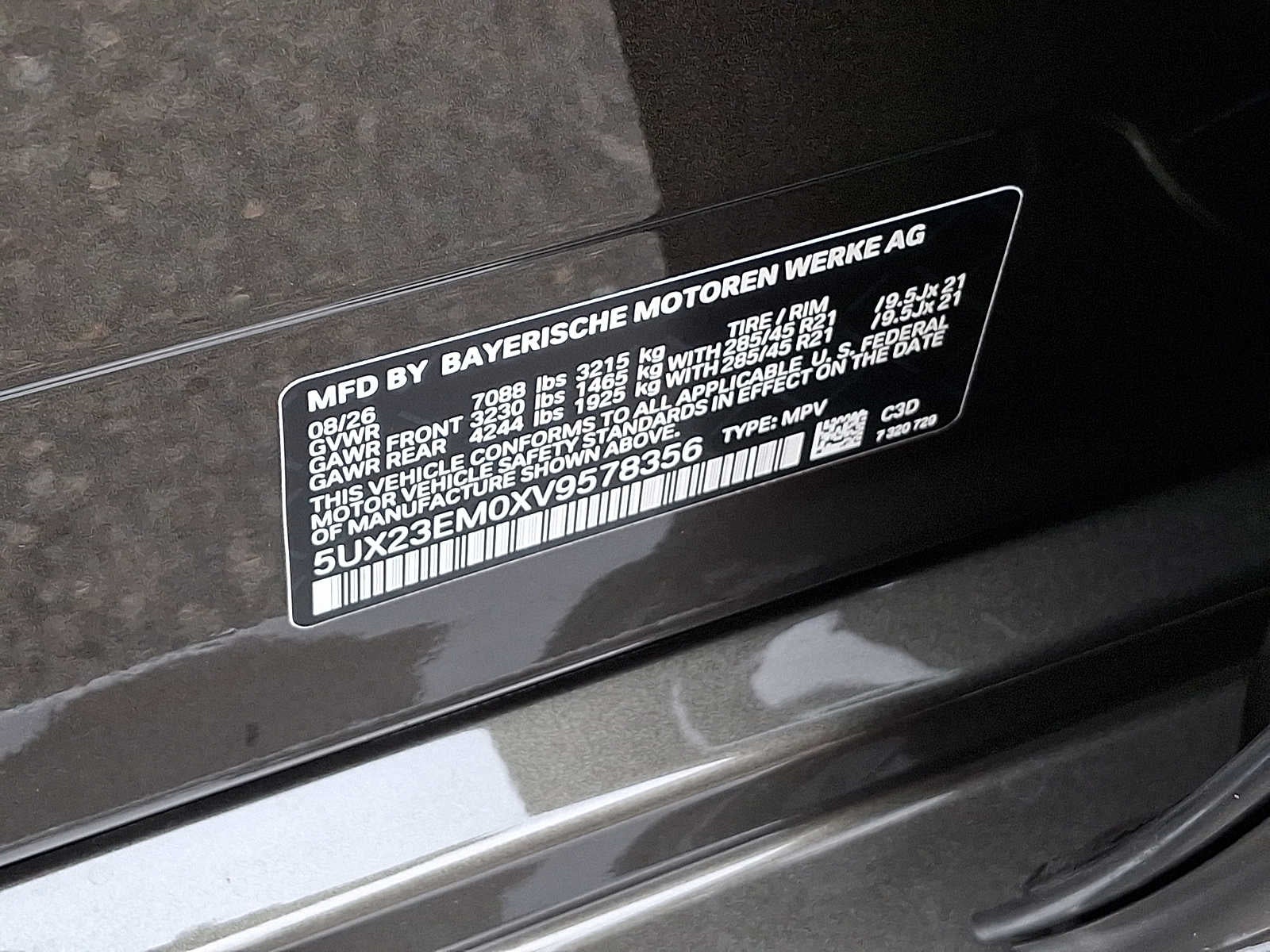 2027 BMW X7 xDrive40i Sports Activity Vehicle