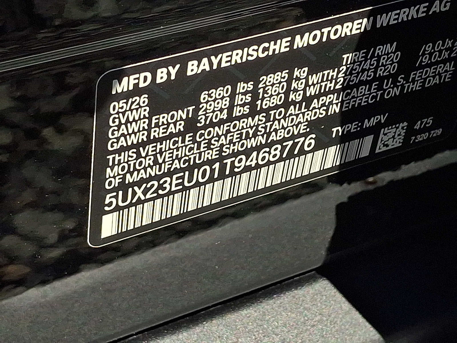2026 BMW X5 xDrive40i Sports Activity Vehicle