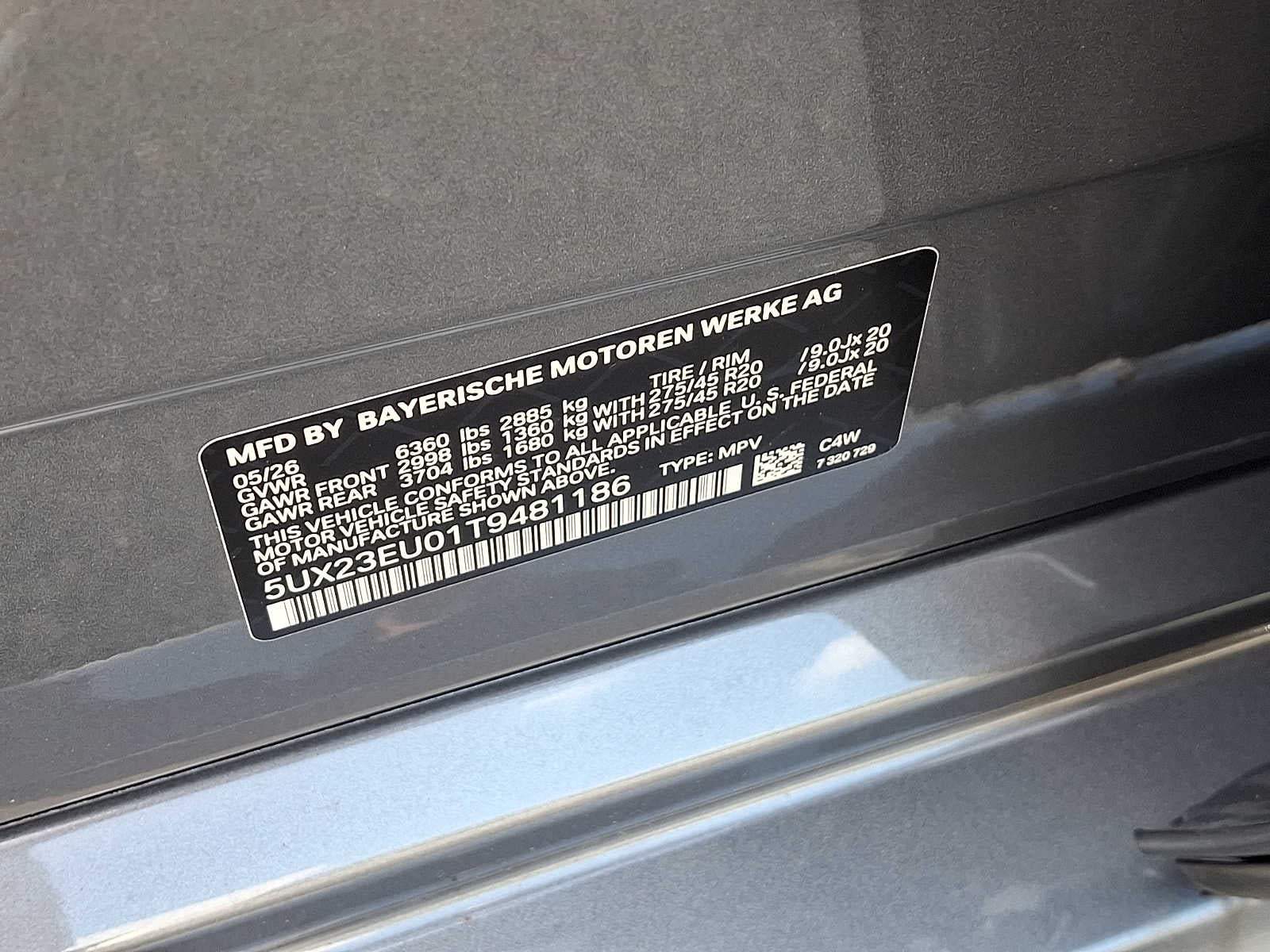 2026 BMW X5 xDrive40i Sports Activity Vehicle