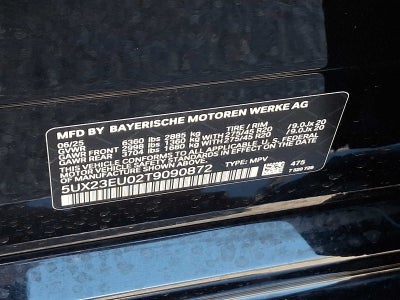2026 BMW X5 xDrive40i Sports Activity Vehicle