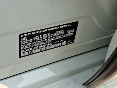 2026 BMW X5 xDrive40i Sports Activity Vehicle