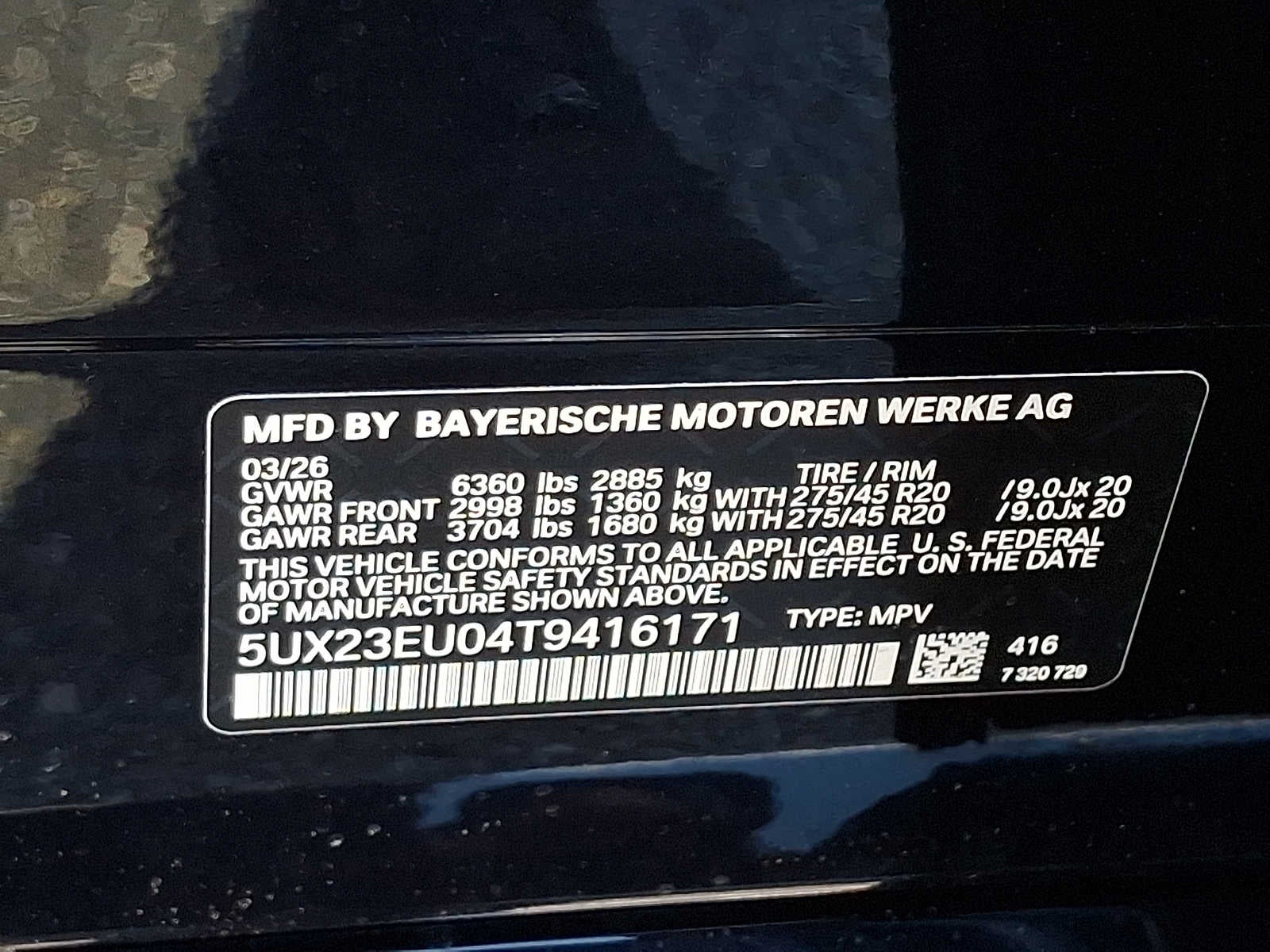 2026 BMW X5 xDrive40i Sports Activity Vehicle