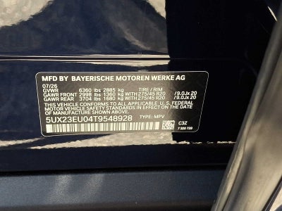 2026 BMW X5 xDrive40i Sports Activity Vehicle