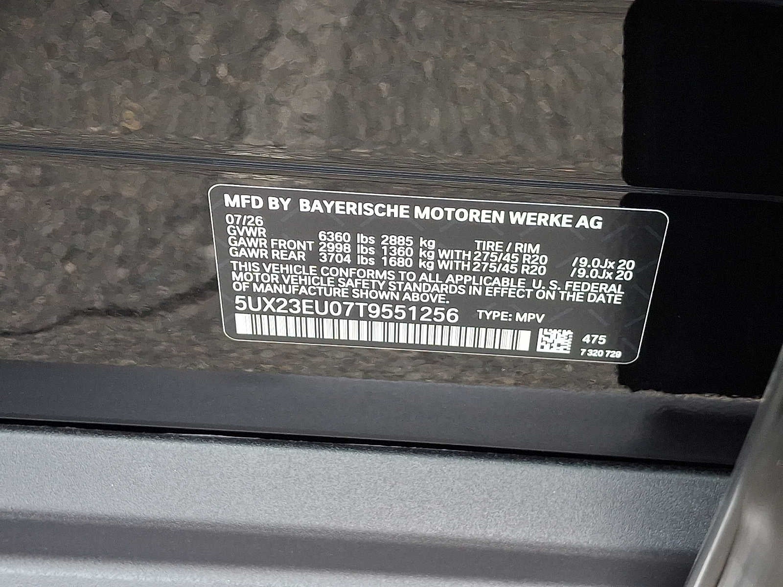 2026 BMW X5 xDrive40i Sports Activity Vehicle