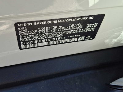 2026 BMW X5 xDrive40i Sports Activity Vehicle