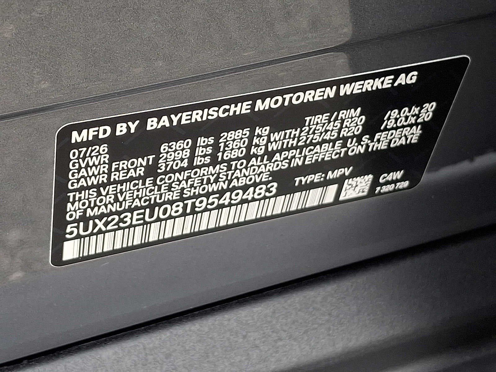 2026 BMW X5 xDrive40i Sports Activity Vehicle