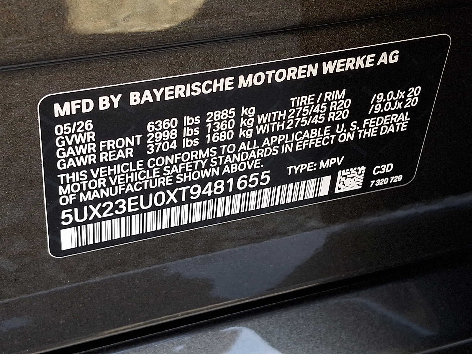 2026 BMW X5 xDrive40i Sports Activity Vehicle