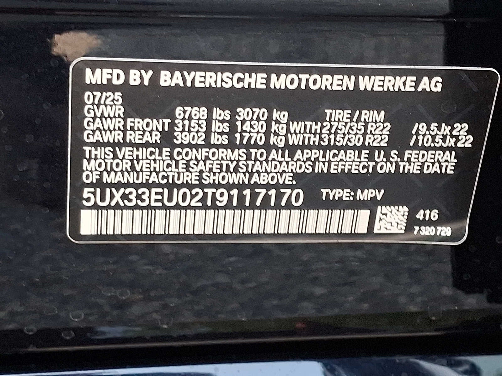 2026 BMW X5 M60i Sports Activity Vehicle