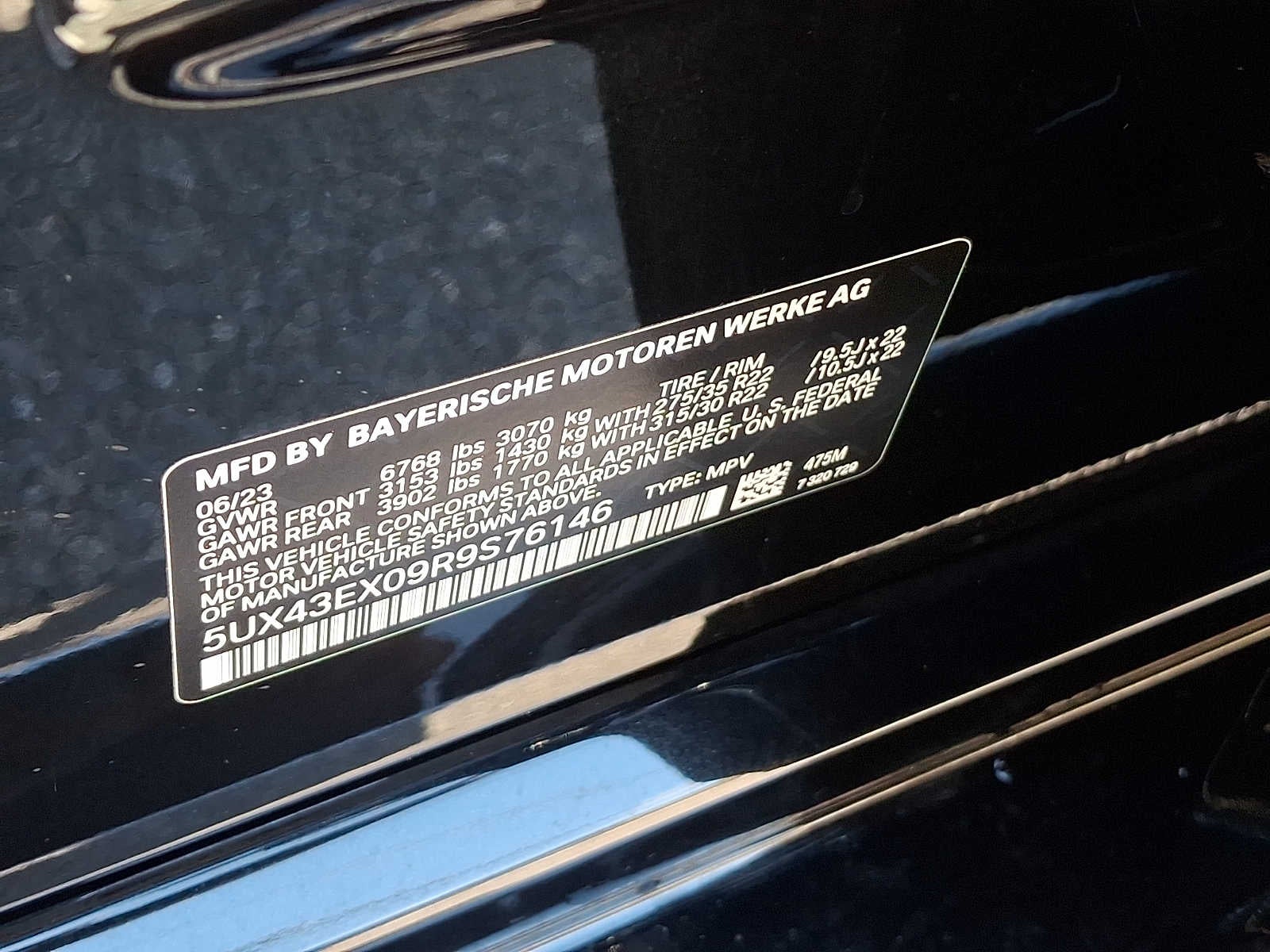 2024 BMW X6 M60i Sports Activity Coupe