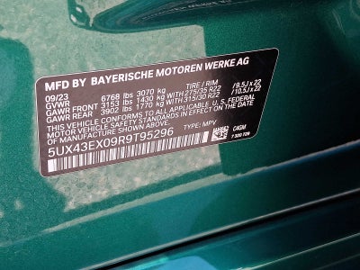 2024 BMW X6 M60i Sports Activity Coupe
