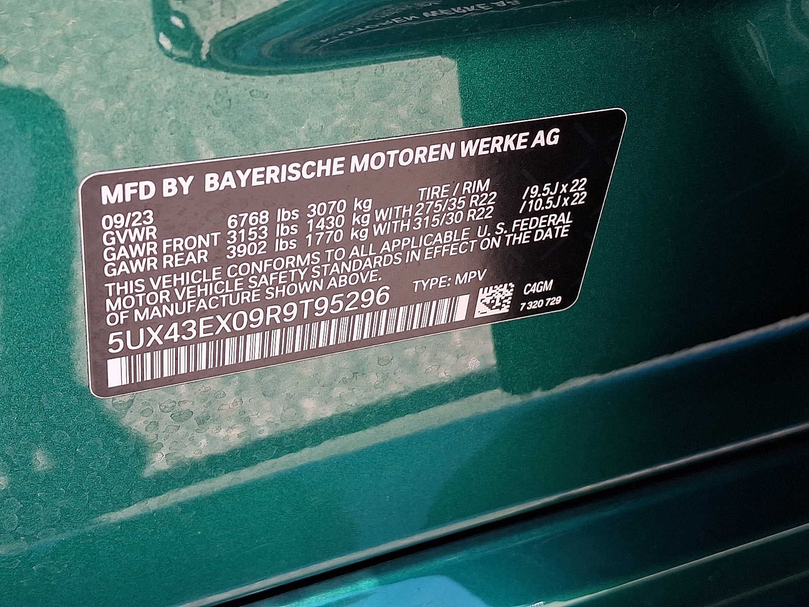 2024 BMW X6 M60i Sports Activity Coupe