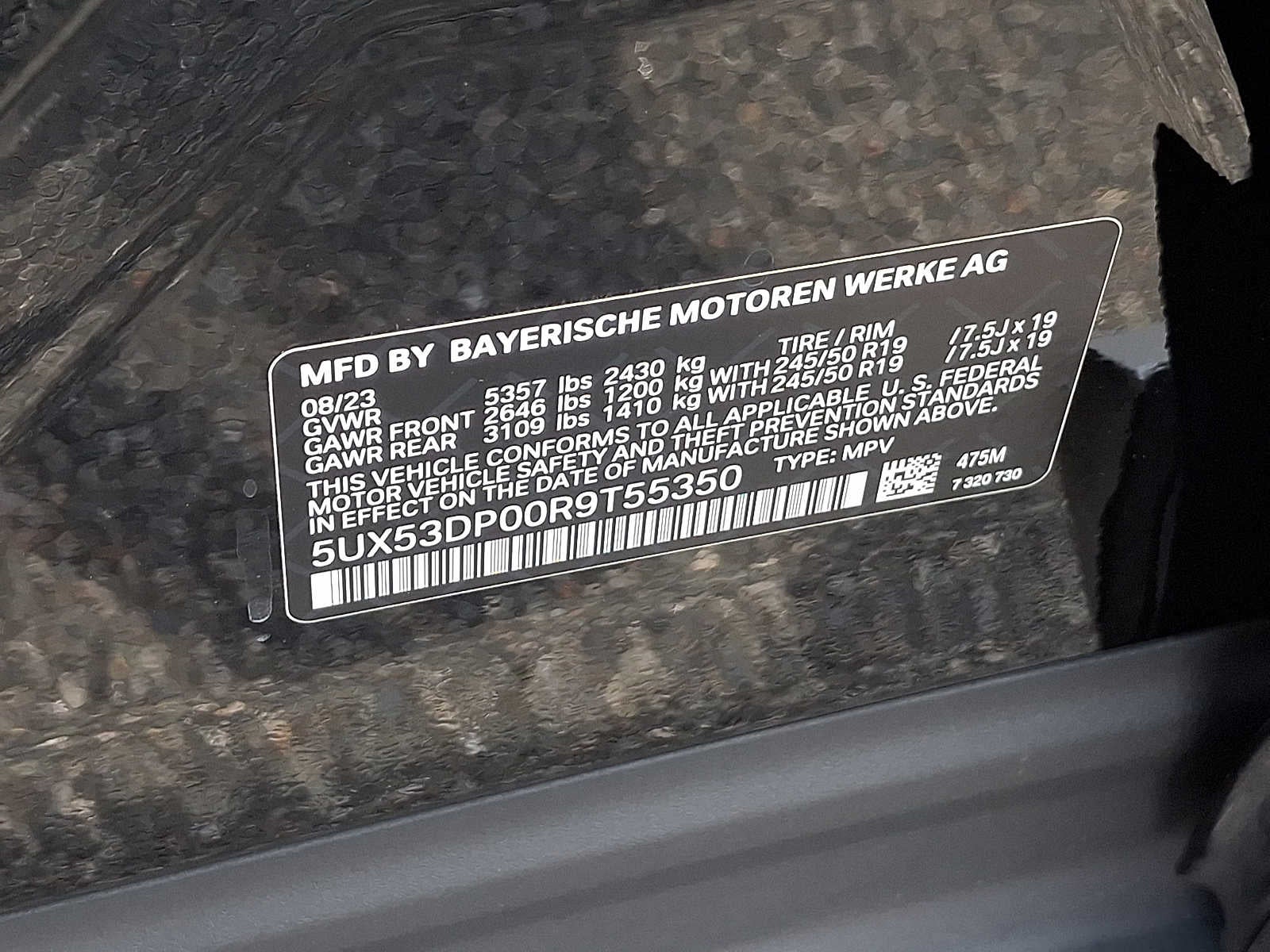 2024 BMW X3 xDrive30i Sports Activity Vehicle