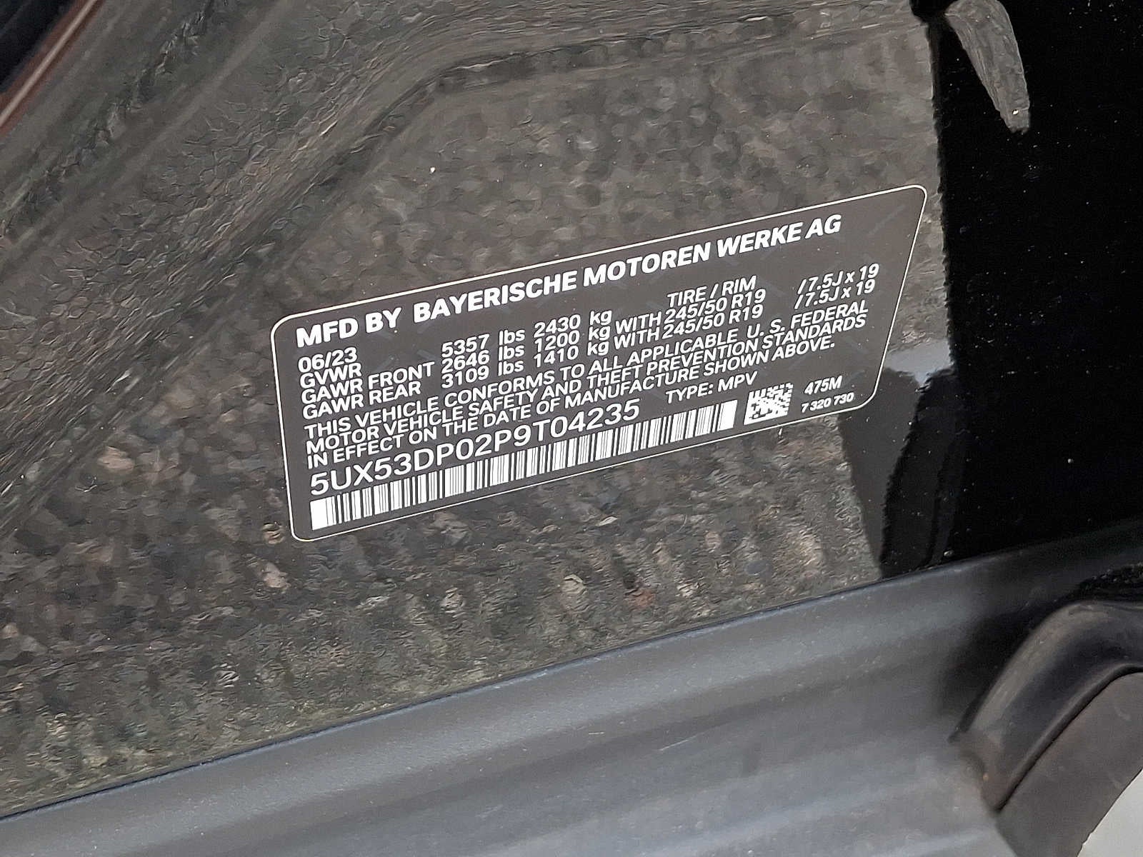 2023 BMW X3 xDrive30i Sports Activity Vehicle