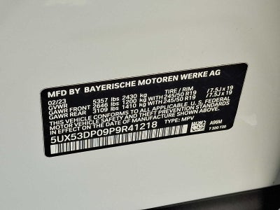 2023 BMW X3 xDrive30i Sports Activity Vehicle