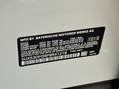 2023 BMW X3 xDrive30i Sports Activity Vehicle