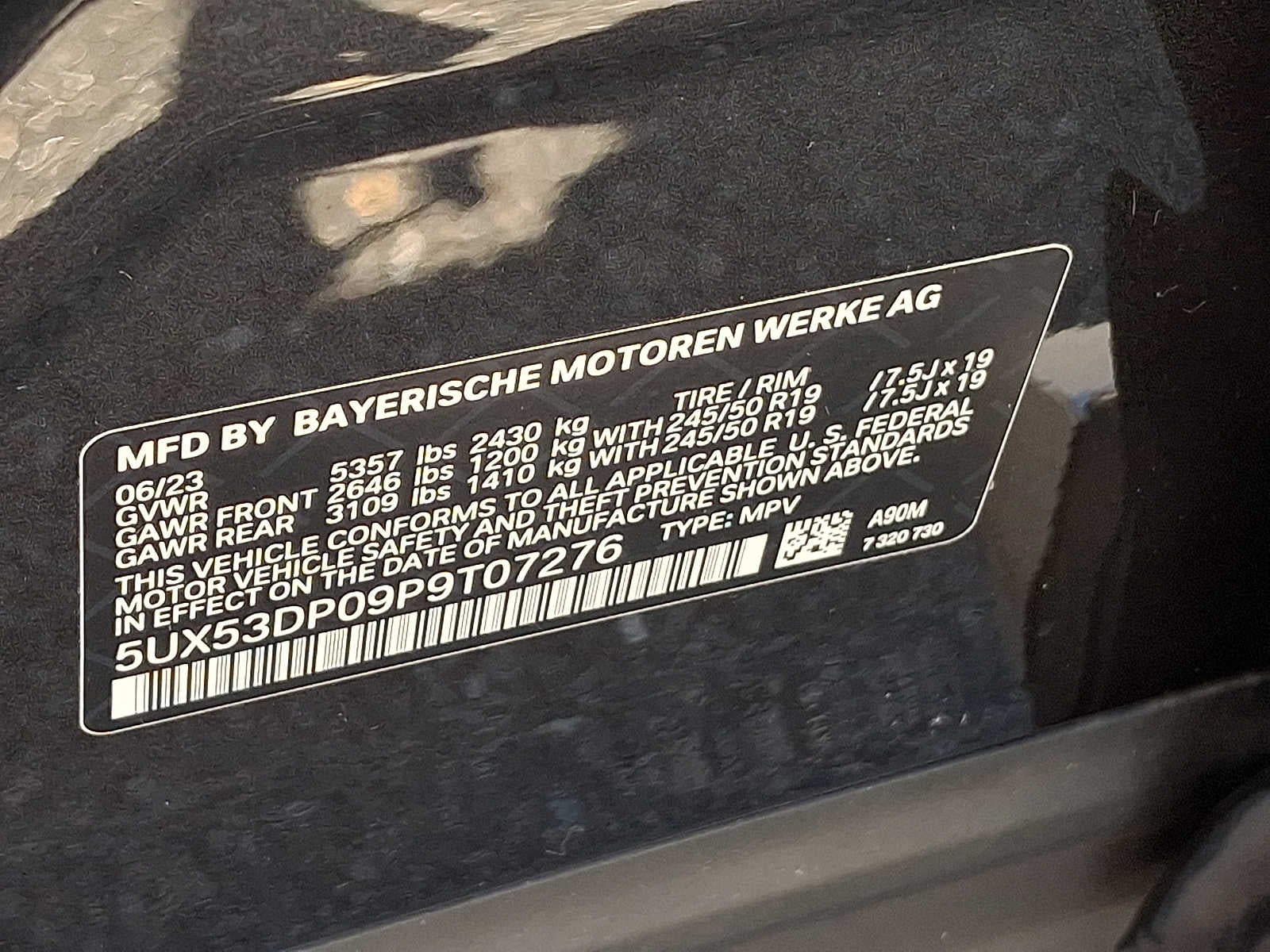 2023 BMW X3 xDrive30i Sports Activity Vehicle