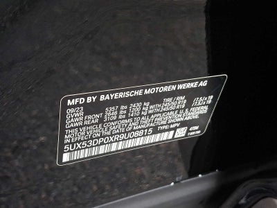 2024 BMW X3 xDrive30i Sports Activity Vehicle