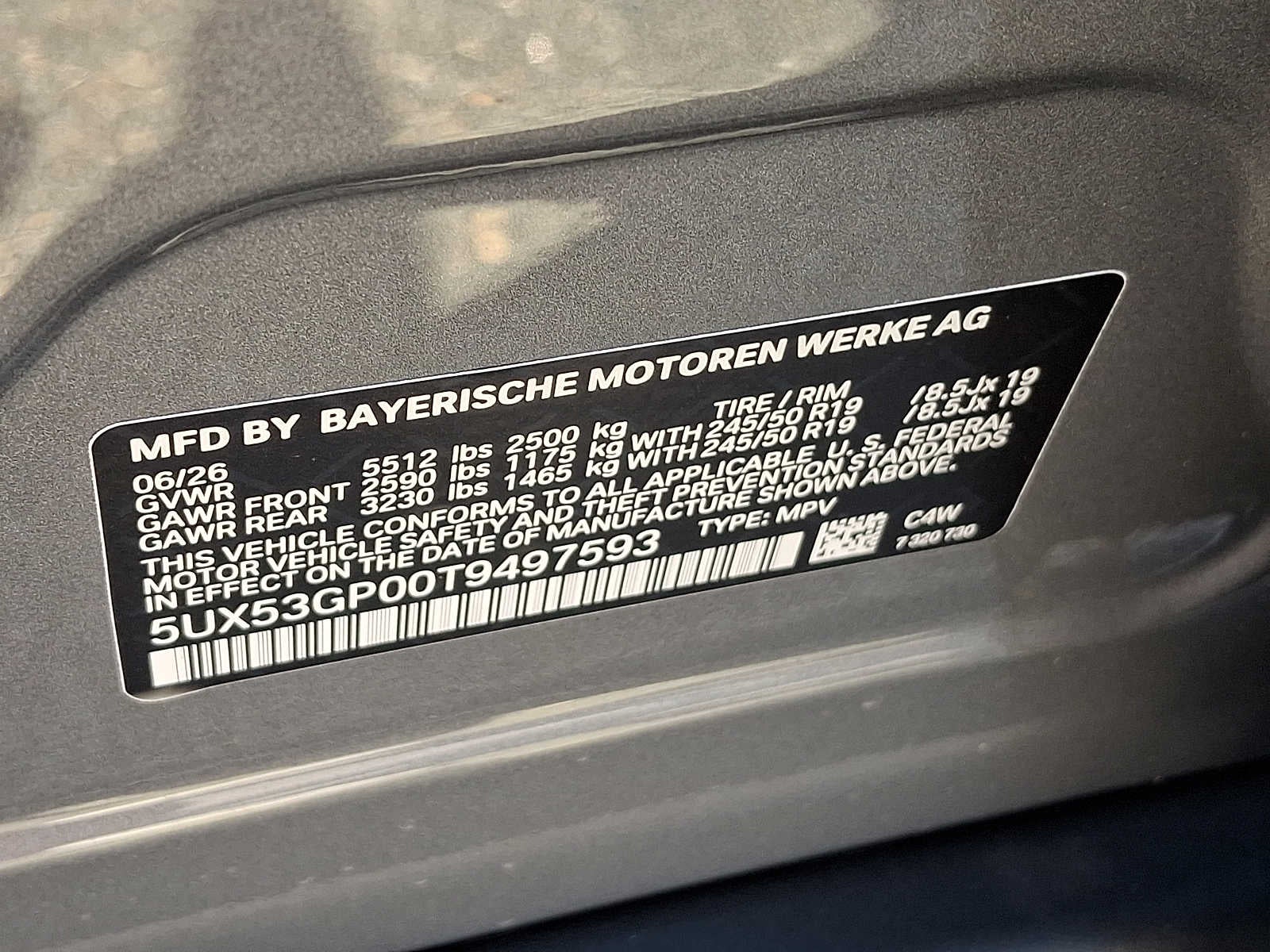 2026 BMW X3 30 xDrive Sports Activity Vehicle