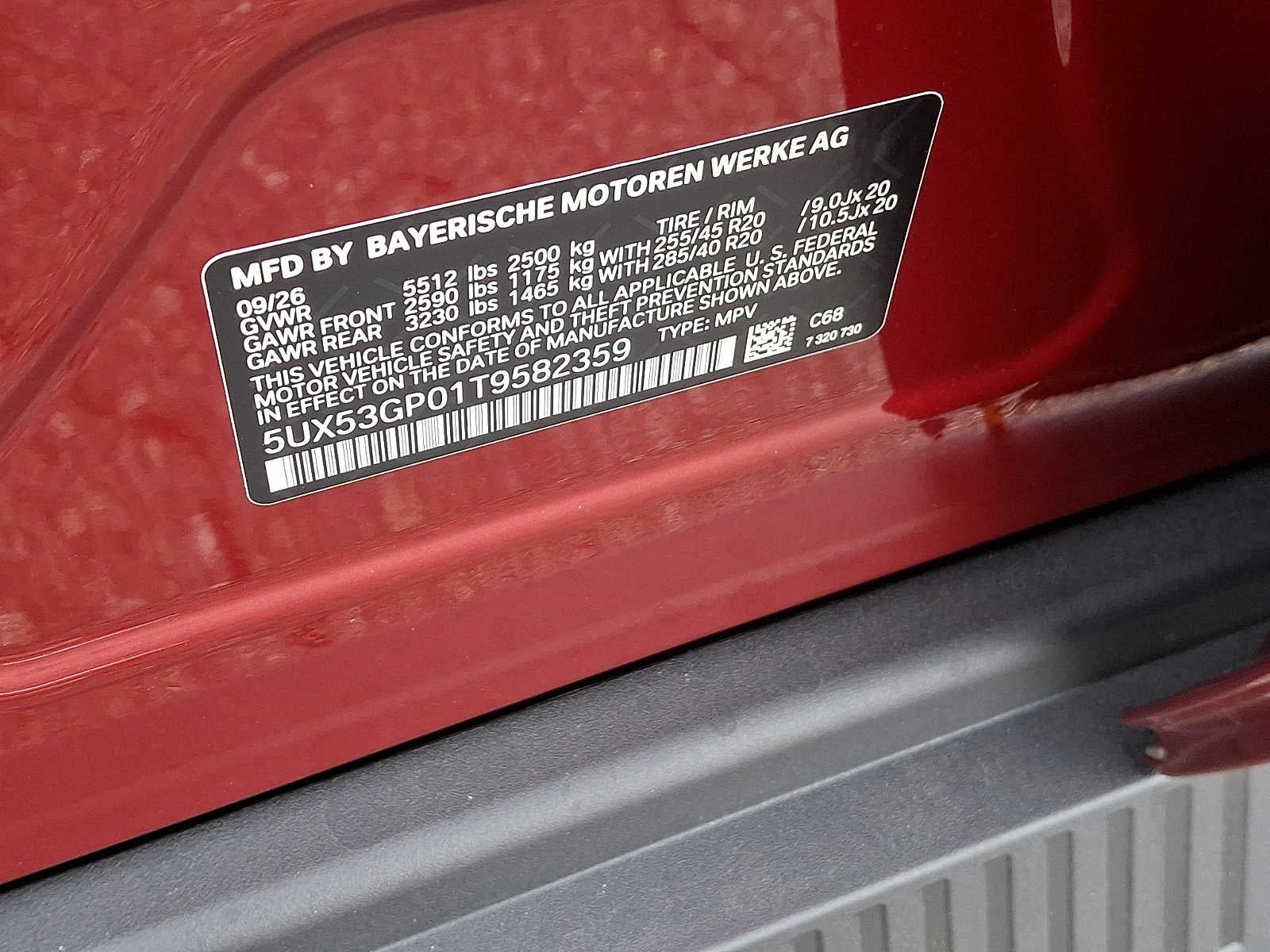 2026 BMW X3 30 xDrive Sports Activity Vehicle