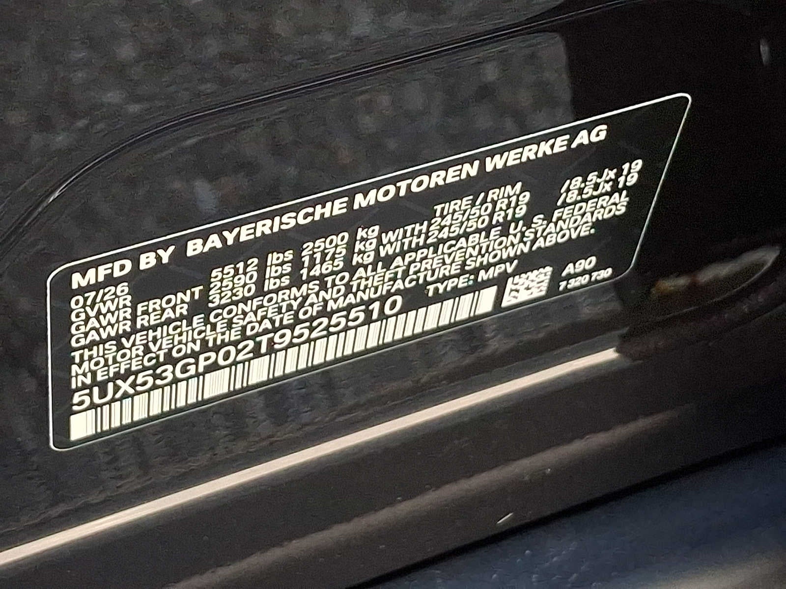 2026 BMW X3 30 xDrive Sports Activity Vehicle