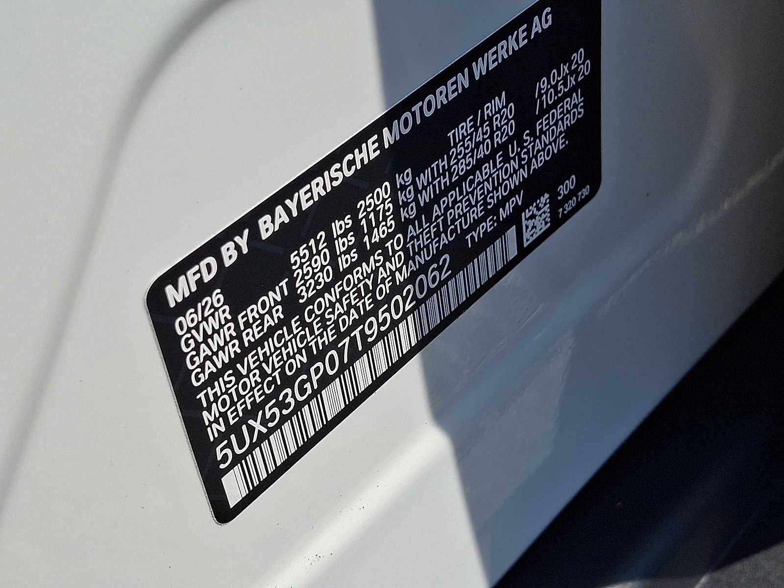 2026 BMW X3 30 xDrive Sports Activity Vehicle