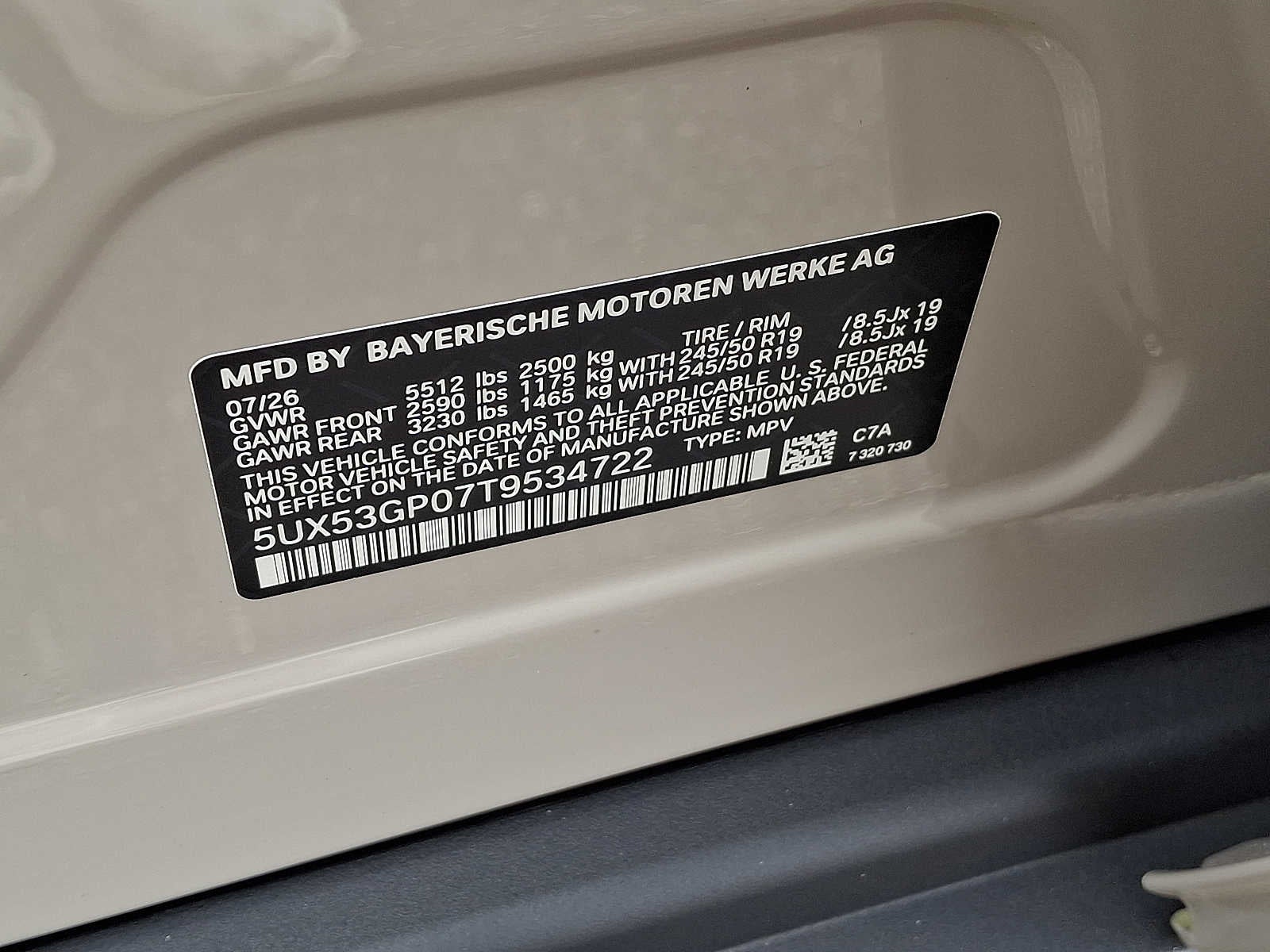 2026 BMW X3 30 xDrive Sports Activity Vehicle