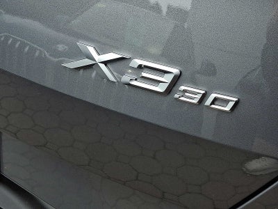 2026 BMW X3 30 xDrive Sports Activity Vehicle