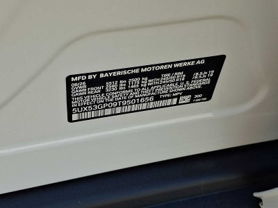 2026 BMW X3 30 xDrive Sports Activity Vehicle