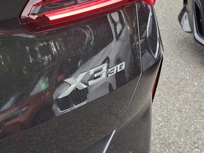2026 BMW X3 30 xDrive Sports Activity Vehicle
