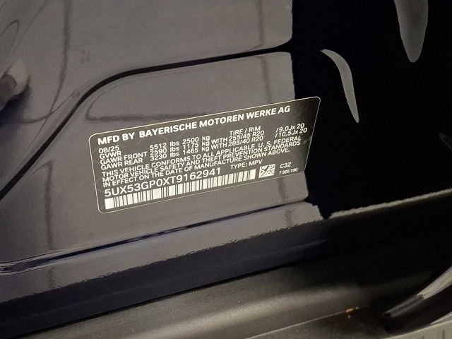 2026 BMW X3 30 xDrive Sports Activity Vehicle