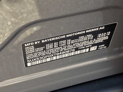 2026 BMW X3 30 xDrive Sports Activity Vehicle