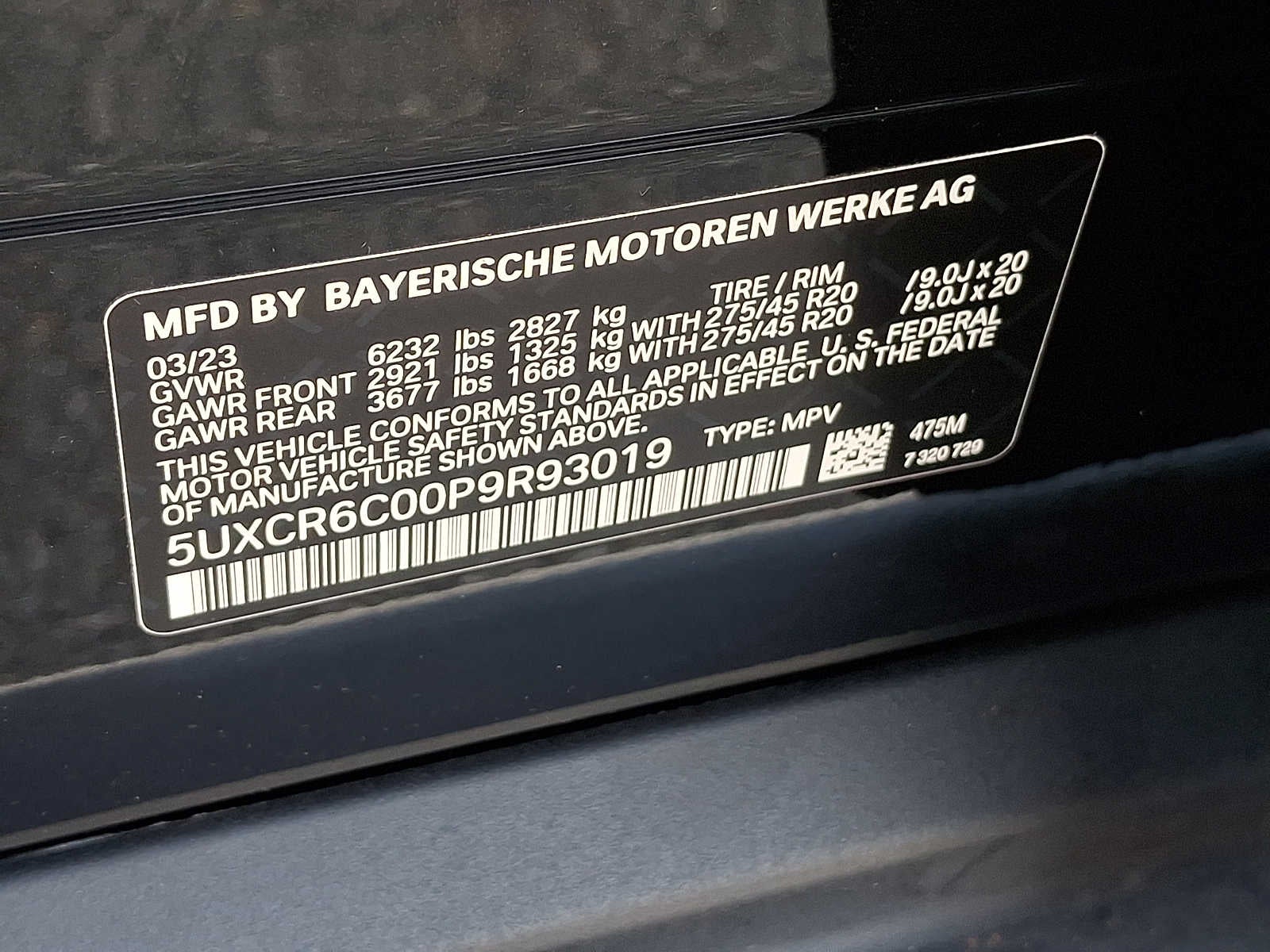 2023 BMW X5 xDrive40i Sports Activity Vehicle