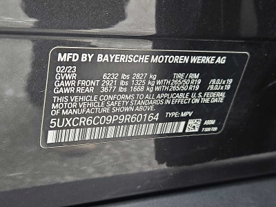 2023 BMW X5 xDrive40i Sports Activity Vehicle