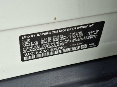 2020 BMW X5 xDrive40i Sports Activity Vehicle