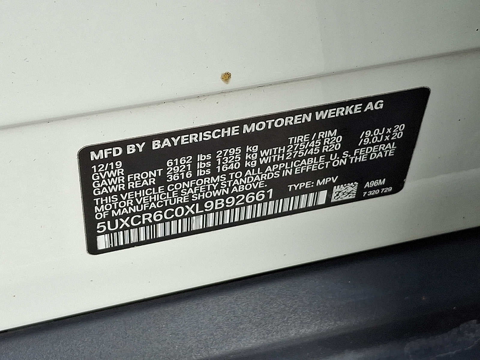 2020 BMW X5 xDrive40i Sports Activity Vehicle
