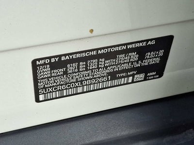 2020 BMW X5 xDrive40i Sports Activity Vehicle