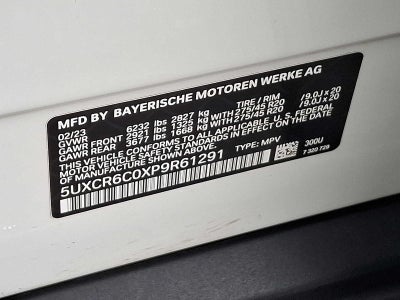 2023 BMW X5 xDrive40i Sports Activity Vehicle