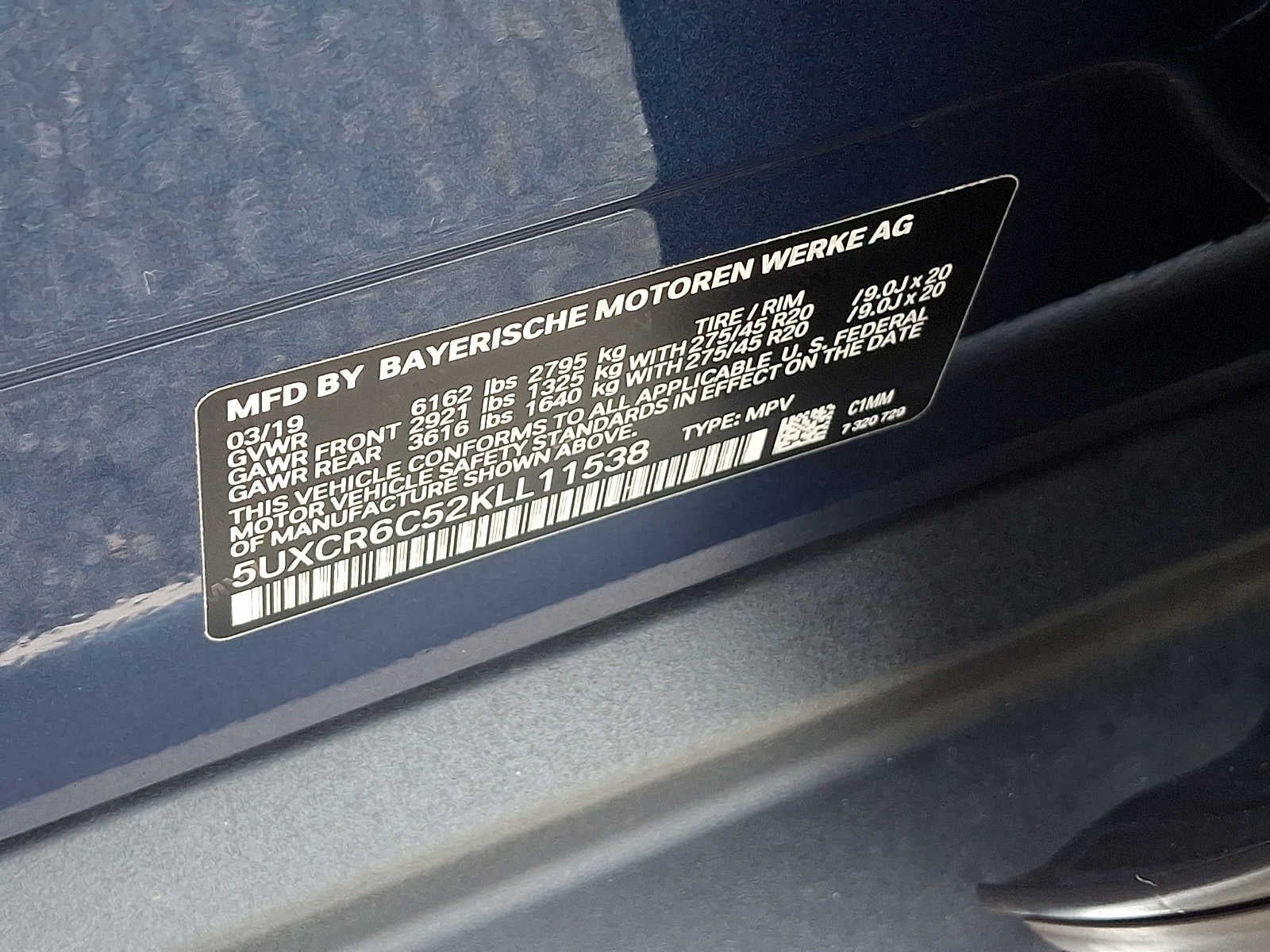 2019 BMW X5 xDrive40i Sports Activity Vehicle