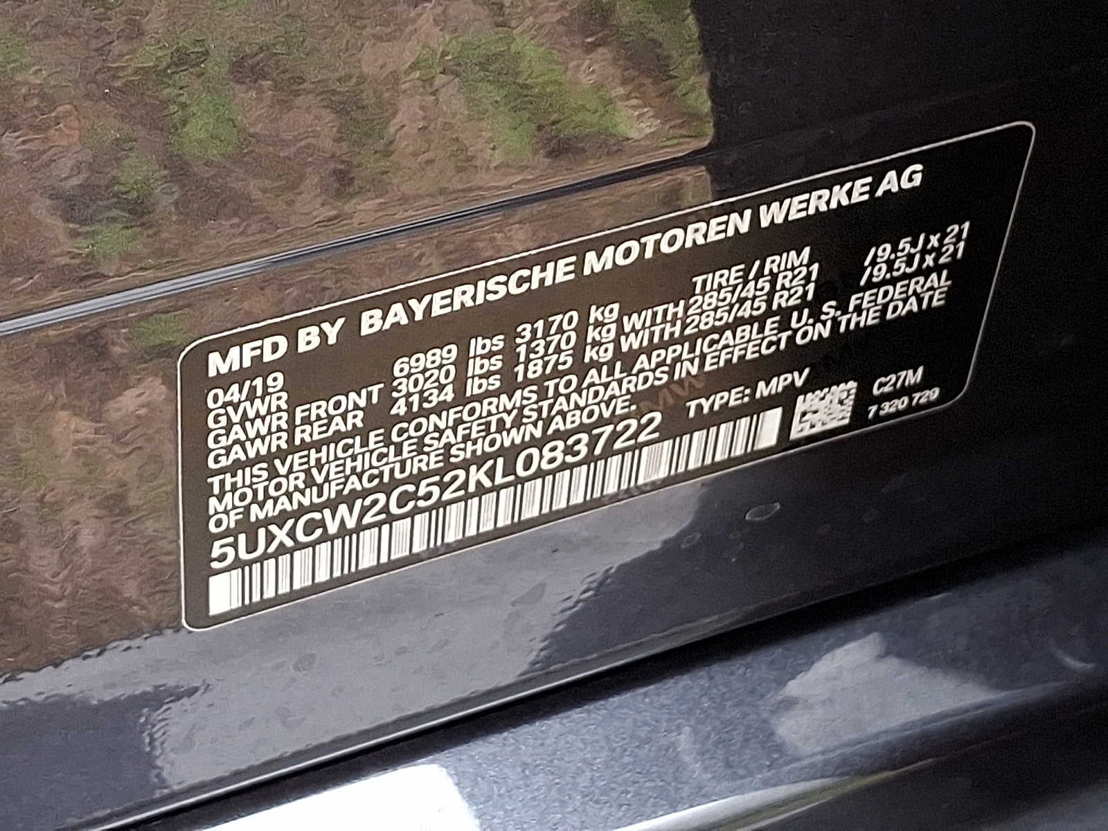 2019 BMW X7 xDrive40i Sports Activity Vehicle