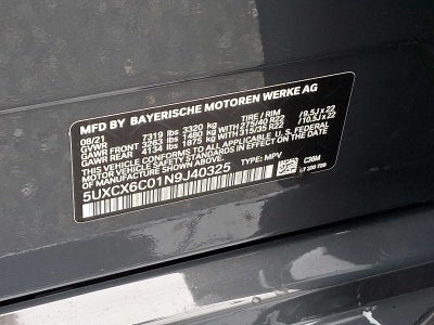 2022 BMW X7 M50i Sports Activity Vehicle