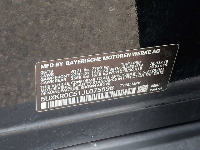 2018 BMW X5 xDrive35i Sports Activity Vehicle