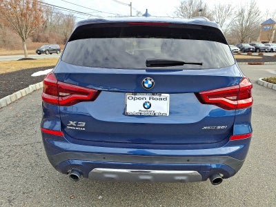 2019 BMW X3 xDrive30i Sports Activity Vehicle