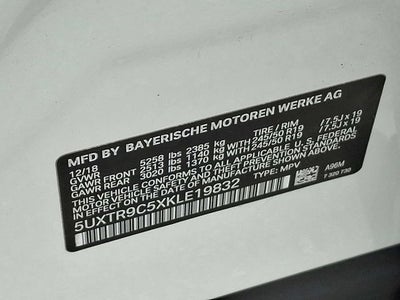 2019 BMW X3 xDrive30i Sports Activity Vehicle