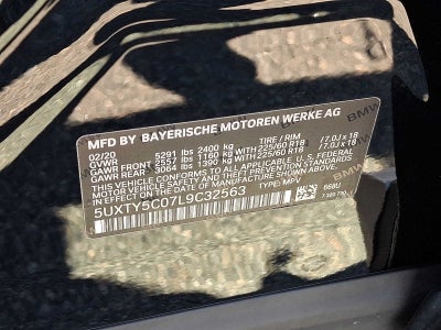 2020 BMW X3 xDrive30i Sports Activity Vehicle