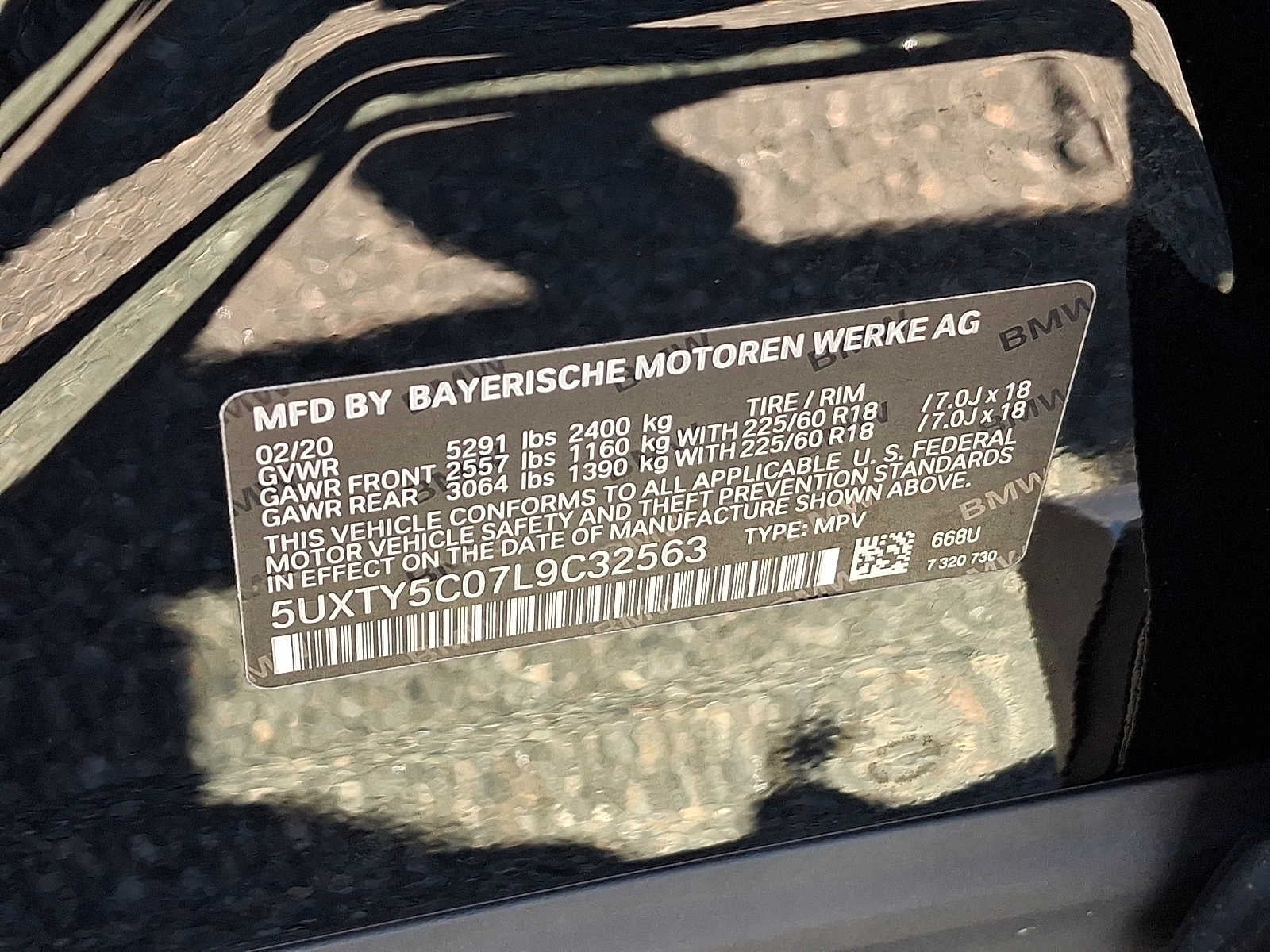2020 BMW X3 xDrive30i Sports Activity Vehicle