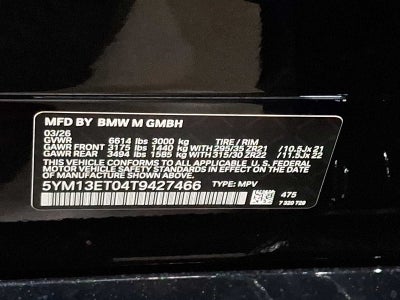 2026 BMW X5 M Competition AWD