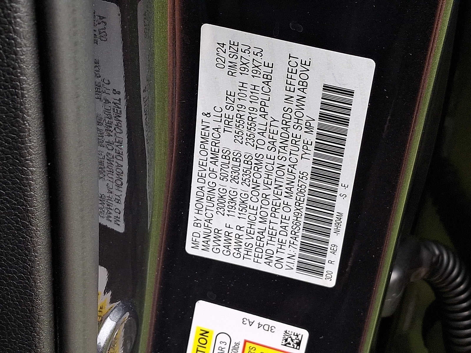 2024 Honda CR-V Hybrid Sport Touring AWD