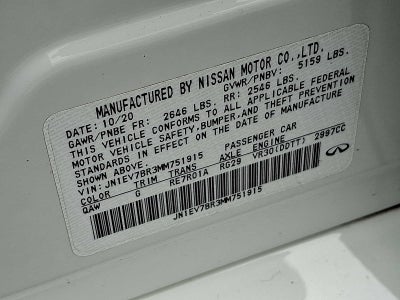 2021 INFINITI Q50 3.0t LUXE AWD