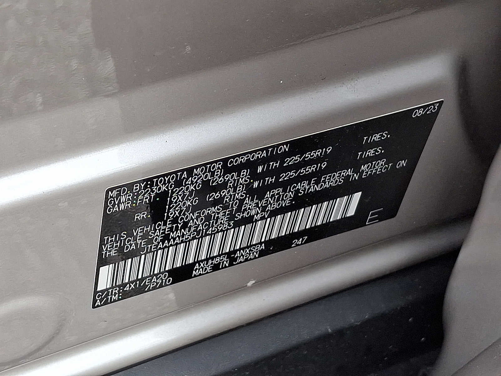 2023 Toyota Venza Limited AWD