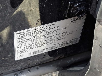 2019 Audi Q7 Premium 45 TFSI quattro